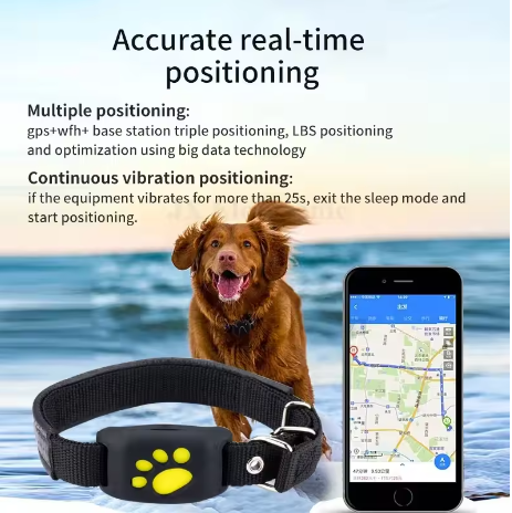 Spot Dog GPS Tracker - Real Time Location Tracking - Waterproof Pet Collar