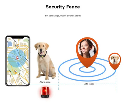 Spot Dog GPS Tracker - Real Time Location Tracking - Waterproof Pet Collar